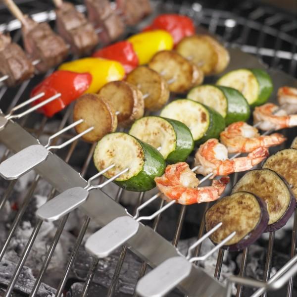 Actual product image Rösle Grill skewer holder