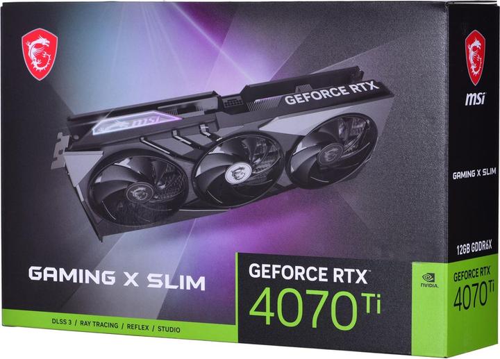 Actual product image MSI RTX 4070 Ti GAMING X SLIM (12 GB)