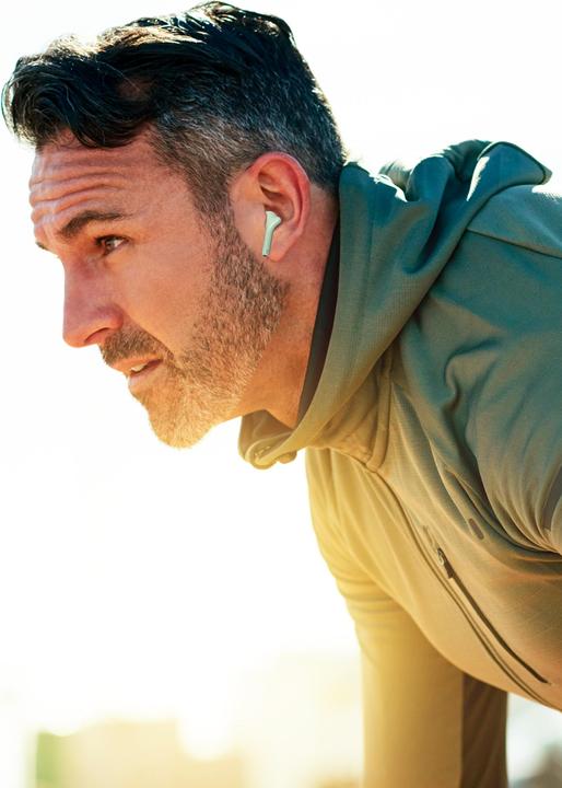 Actual product image Techmade Earbuds XM201 Green (Wireless)