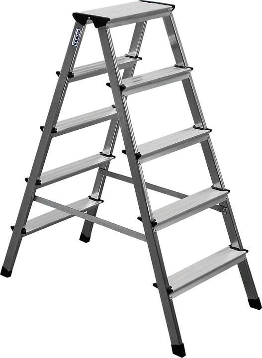 Productafbeelding Krause Aluminium dubbele trapladder (Trapladder, 115 cm)