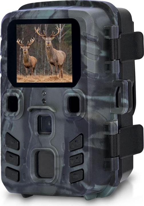 Produktbild Casativo Kompakte Full-HD-Wildkamera mit Bewegungssensor und Nachtsicht, 15m Reichweite, IPX5
