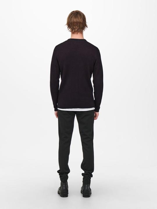 Actual product image Only & Sons Rundhalsausschnitt Strickpullover (S)