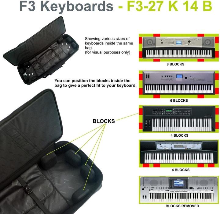 Image du produit Fusion Sac pour clavier 14 (Clavier)