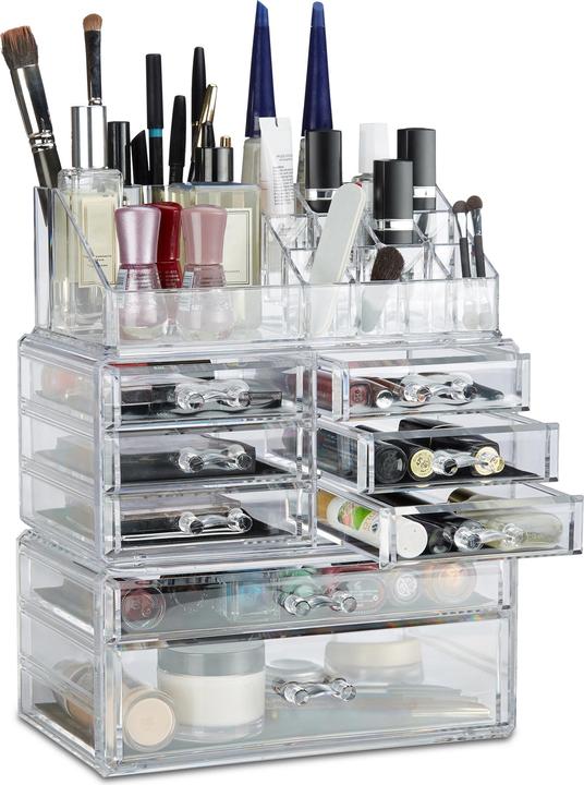 Actual product image Relaxdays Makeup Organizer