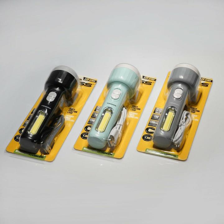 Tiross Taschenlampe TS-1856 wiederaufladbare Taschenlampe (8 cm, 180 lm)