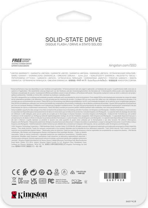 Actual product image Kingston KC3000 (1024 GB, M.2 2280)