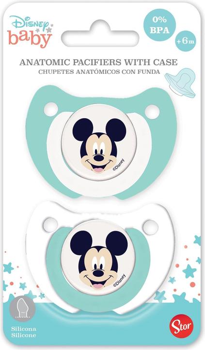Image du produit Stor Sucette Mickey Mouse 6+ Mt. (2 x, 6 - 16 M.)
