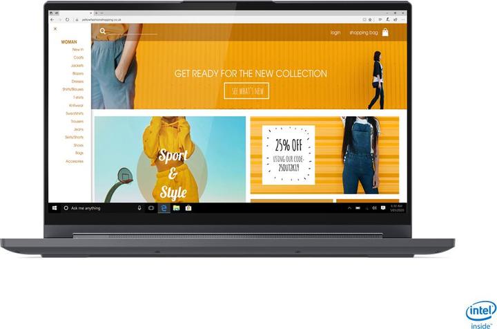 Immagine prodotto Lenovo Yoga 9 (15.60", I7-10750H, 16 GB, 1000 GB, DE)