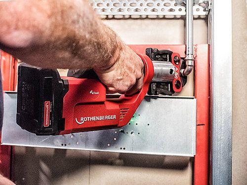 Produktbild Rothenberger ROMAX Compact TT Pressbacken-Set SV15-22-28, 1x 2 Ah (390 mm)