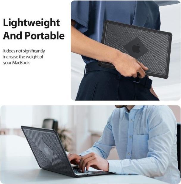 Produktbild Dux Ducis LCGH Protective Hard Case Hartschalen Schutzhülle Series (13.60", Apple)