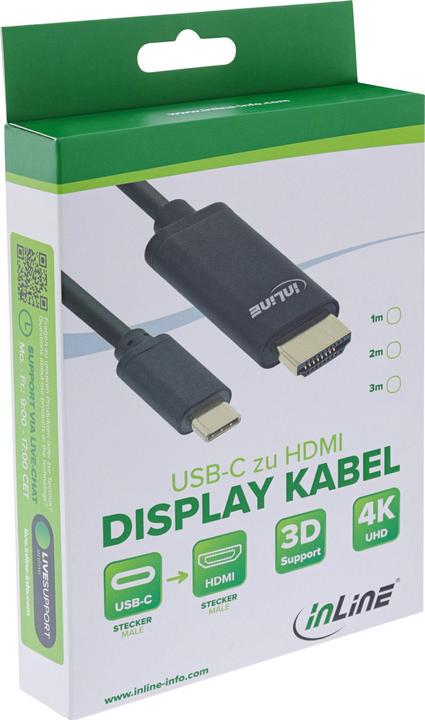 Immagine prodotto InLine USB C – HDMI (1 m, HDMI)