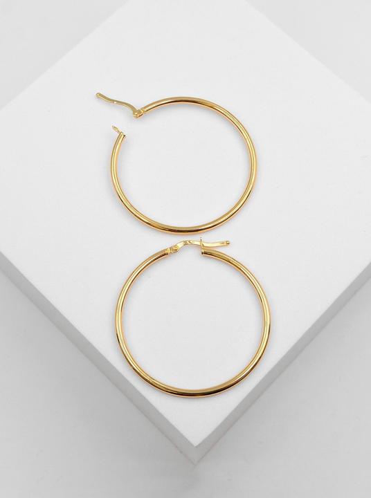 Produktbild Muau Creolen (750/18 K Gold)