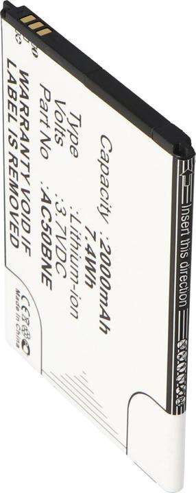 AccuCell Battery for Archos 50b Neon, AC50BNE Battery Neon 50b