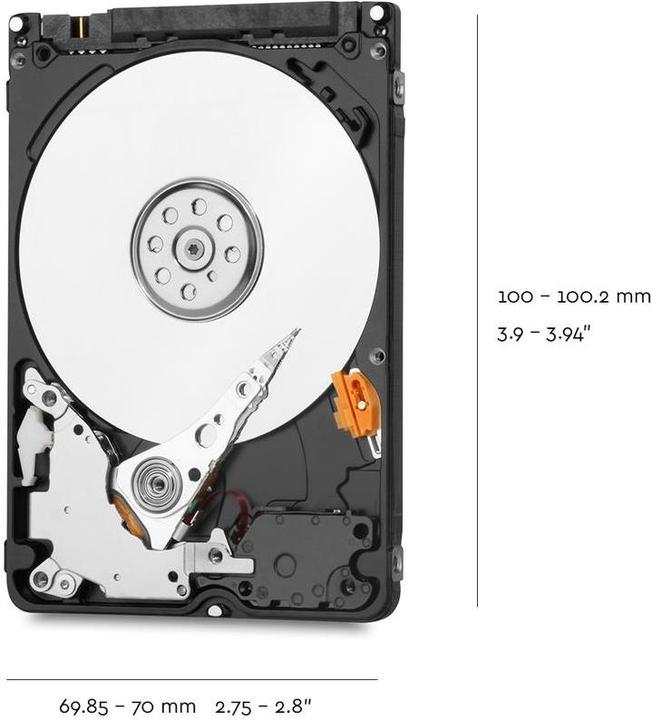 Produktbild WD Blue Mobile (2 TB, 2.5", SMR)
