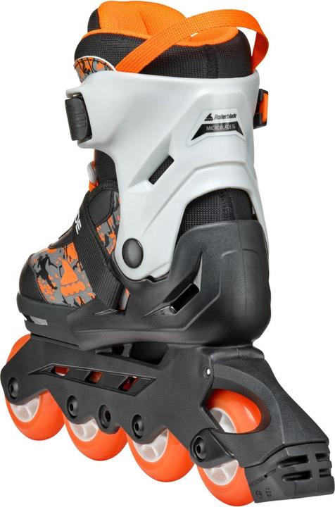 Actual product image Rollerblade Inline-Skates Microblade SL Schwarz/Orange, 33-36.5 (33, 36.5)
