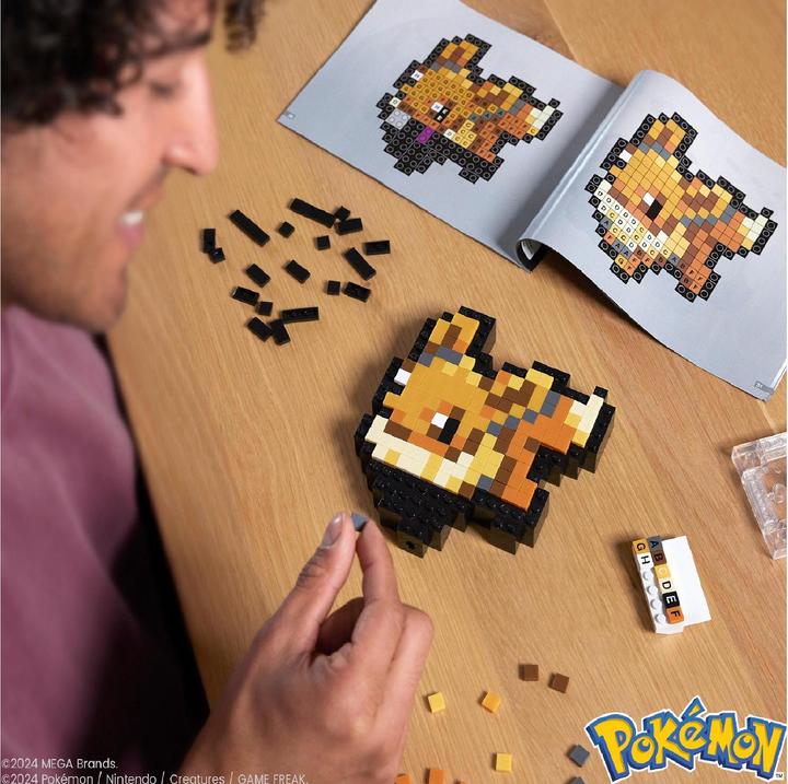 Image du produit MEGA Pokémon Evoli Pixel Art