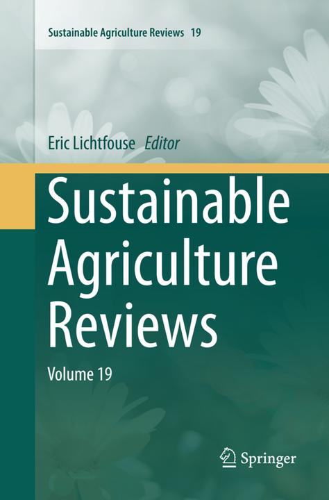 Actual product image Sustainable Agriculture Reviews (Eric Lichtfouse, 2018)