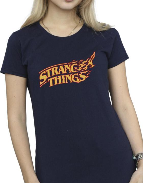 Produktbild Netflix Stranger Things Logo Breaking TShirt (M)