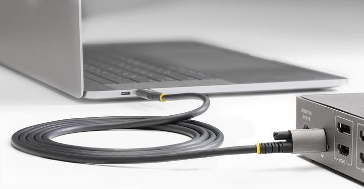 Produktbild StarTech .com 3ft 1m Top Screw Locking USB C Cable 10Gbps, USB 3.1/3.2 Gen 2 Type-C Cable, 100W (5A) Power De (1 m, USB 3.2 Gen 2)