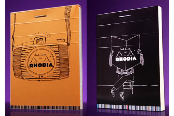 Immagine prodotto Clairefontaine CLAIREFON RHODIA Paul Smith Pad11 11228 arancione (7,5 x 10,5 cm, Quadretti)