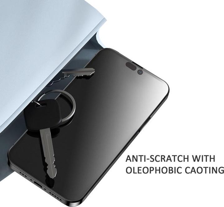 Immagine prodotto Anank Vetro blindato 2.5D trasparente Game Edition (opaco) anti-impronta per iPhone 16 Pro (1 Pezzo/i, Apple iPhone 16 Pro)