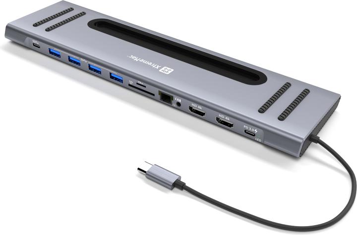 Produktbild XtremeMac Type-C Hub Station - 12 Ports (USB-A, USB-C, 12 Ports)
