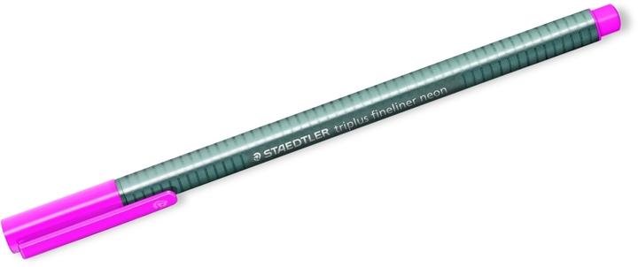 Actual product image Staedtler 334Fineliner triplus neon pink (Pink, 1 x)