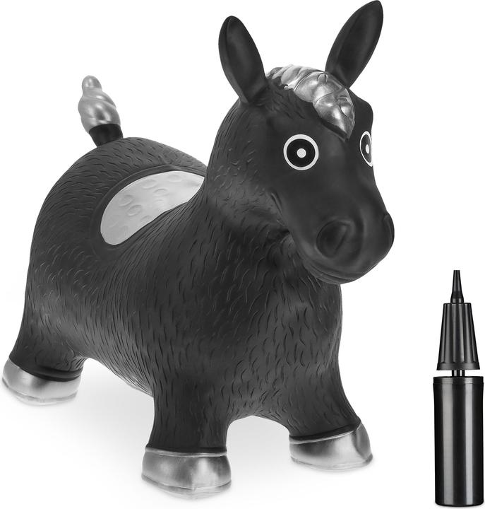 Actual product image Relaxdays Bouncy horse