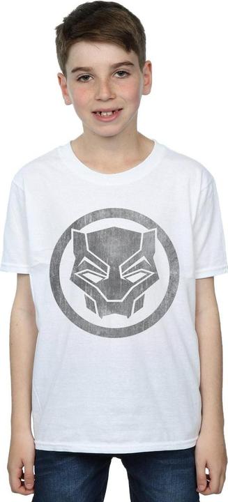 Produktbild Jungen Black Panther Distressed Icon TShirt (140, 146)