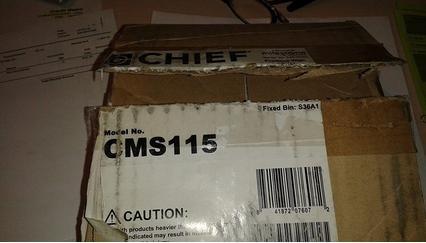 Immagine prodotto Chief CMS115 - Piastrella per soffitto - Nero
