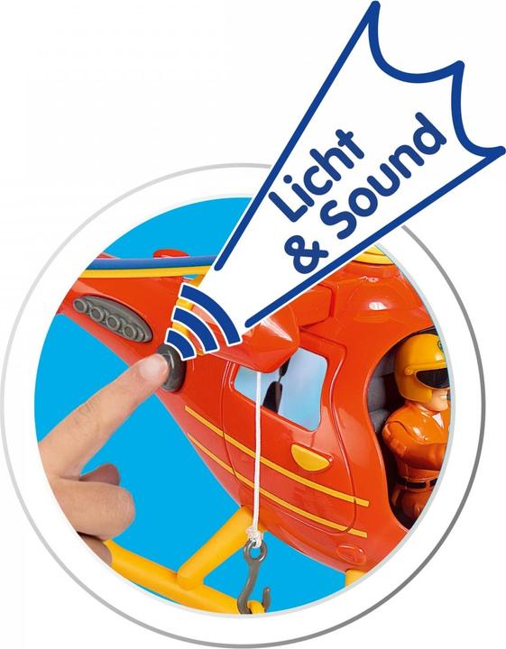 Produktbild Simba Feuerwehrmann Sam Hubschrauber Wallaby inkl.Figur