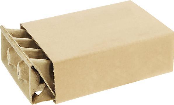 Actual product image Terra L-Box retention packaging, brown, basic, external LxWxH 200 x 142 x 63 mm, pack (25 x)