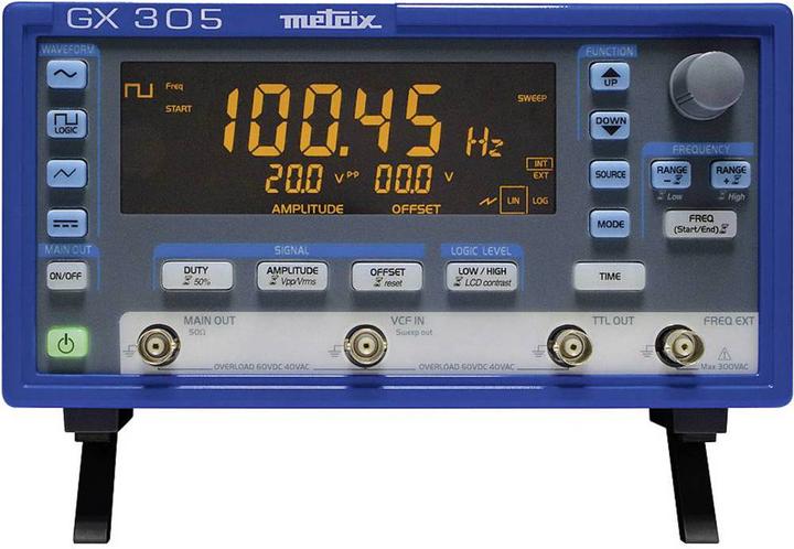 Produktbild Metrix Funktionsgenerator netzbetrieben und Labormessgerät in einem