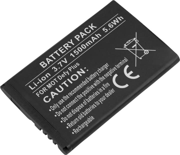 Image du produit Avizar Li-Ion Akku 3.7V 1500mAh Motorola Defy Plus