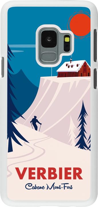 Immagine prodotto PhoneLook Coque blanc Verbier Cabane Mont-Fort (Samsung Galaxy S9)