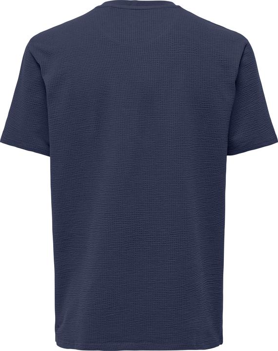 Produktbild Only & Sons Onskian Life Reg Seersucker Ss Tee (XL)
