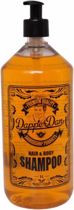 Produktbild Dapper Dan Hair & Body Shampoo 1000ml (1000 ml, Flüssiges Shampoo)