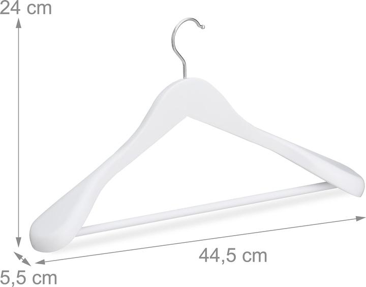 Actual product image Relaxdays 5x Suit-Hanger (5 x)
