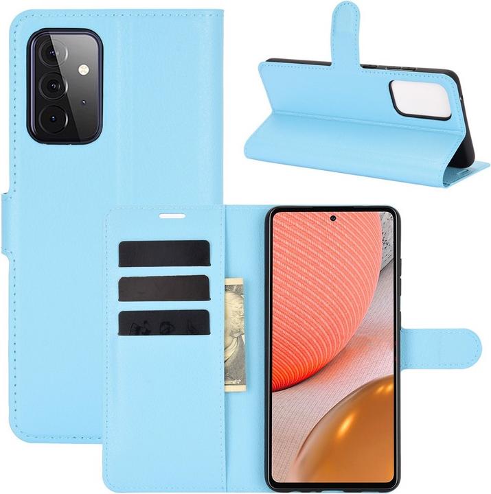 Immagine prodotto Cover-Discount Galaxy A72 - Custodia in pelle blu chiaro