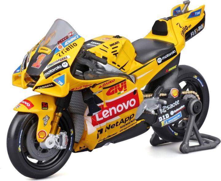 Immagine prodotto Maisto MotoGP 1/18 Ducati Lenovo #1 Bagnaia 2023