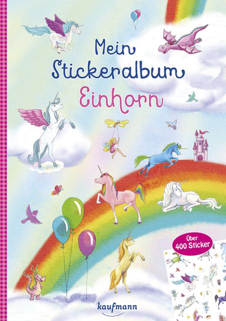 Actual product image My Sticker Album Unicorn