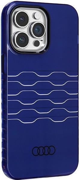 Produktbild Audi IML MagSafe Hülle für iPhone 14 Pro Max - blau (Apple iPhone 14 Pro Max)