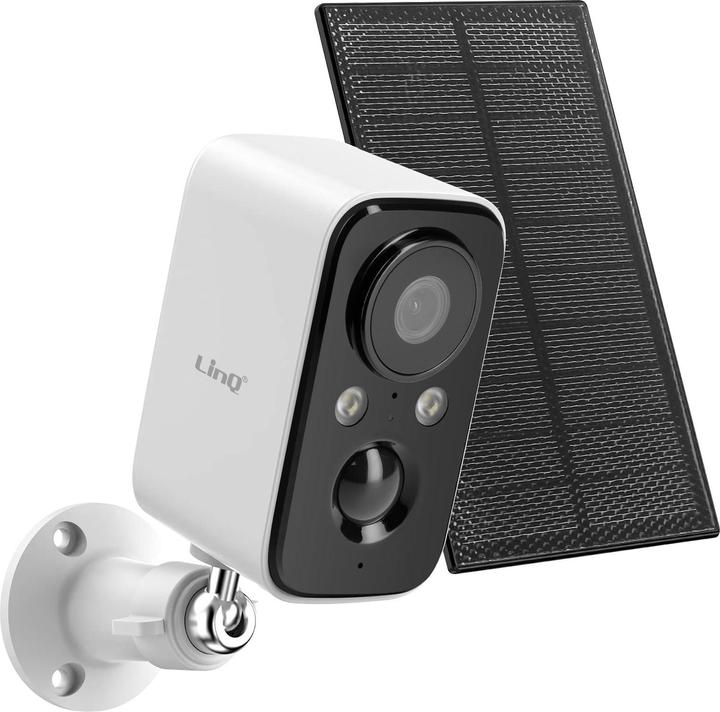 Actual product image LinQ AHD5023 Full HD 1080p with 1.5W solar panel