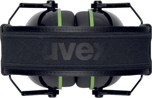 Immagine prodotto Uvex Safety Paraorecchie K10 nero, verde SNR 30 dB Taglia L, M, S (1 x)