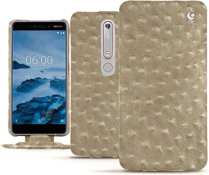 Actual product image Noreve Leather cover vertical (Nokia 6 (2018))