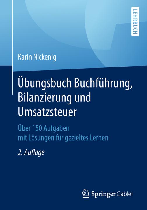 Actual product image Übungsbuch Buchführung, Bilanzierung und Umsatzsteuer (German, Karin Nickenig, 2018)