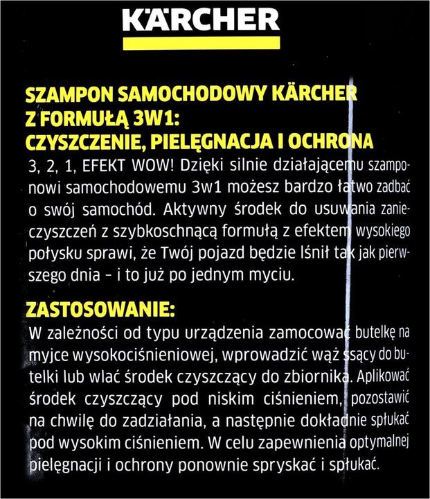 Actual product image Kärcher Car Shampoo