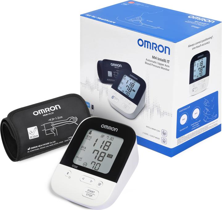 Actual product image Omron M4 Intelli IT (Blood pressure monitor upper arm)