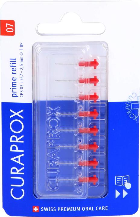 Produktbild Curaprox CPS 07 refill Interdentalbürsten (8 x, 2.50 mm)