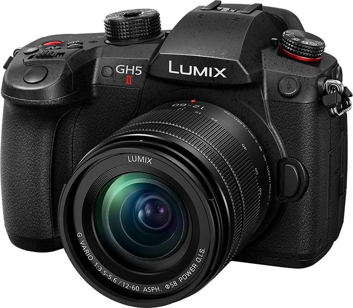Productafbeelding Panasonic Lumix DC-GH5 II + Lumix G H-FS 12-60mm f3.5-5.6 Asph. (12 - 60 mm, 20.33 Mpx)